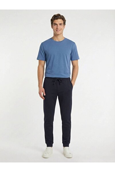 Kip Indigo Crew Neck 100% Cotton T-Shirt