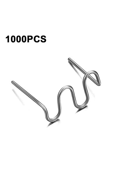 choice2 1000 PCS-0.8mm 1000pcs Hot Stapler Staples Dedicated Stainless Steel ...