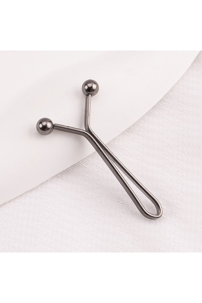 Choice1 10 قطع من مشابك الخصر المعدنية غير المرئية من sybz-black-10PCS، مشابك...
