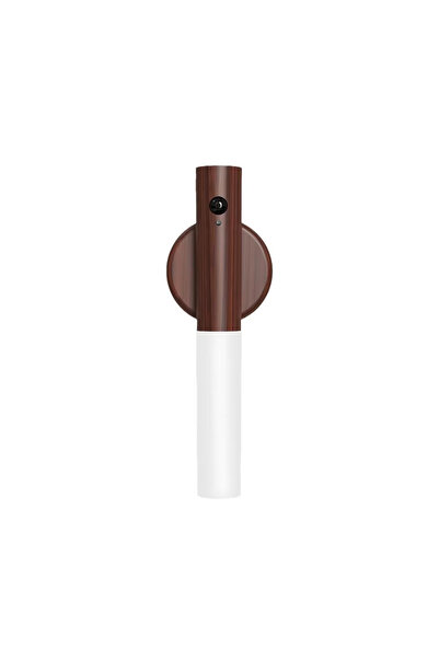 Choice Brown wood grain Smart Motion Sensor Night Light LED Rechargeable Corr...