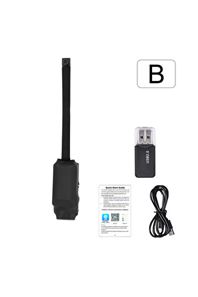 Choice1 Black B 1080P HD DIY WiFi Mini Camera Portable Video Recorder Micro C...