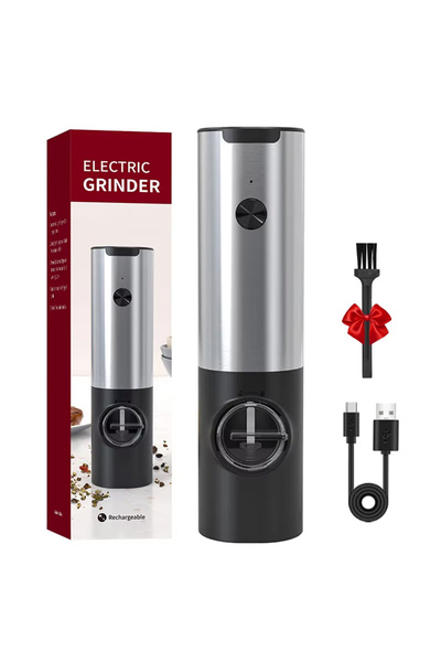 Choice1 1pcs Electric Salt and Pepper Grinder Set With Led Light USB Recharge...
