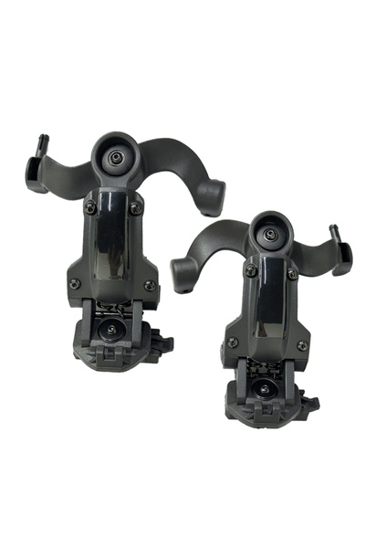 Choice Black 360 Degree Rotating Tactical Headphone Rail Mount for Earmor Hea...