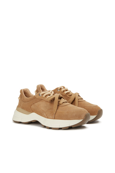 Dıvarese Kum Günlük Rahat Kadın Deri Sneaker