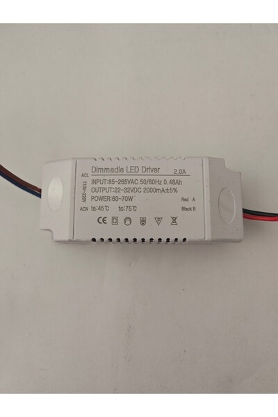 ACL Dimmable Ayarlı LED Driver Sürücü 60-70W 2A