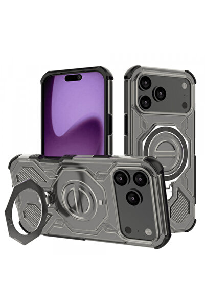 Apple Husa pentru iPhone 17 Pro Max, Techsuit, Carbon Shield Pro, Neagra Deschis