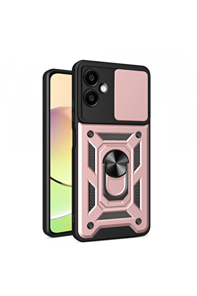 Samsung Husa pentru Galaxy A06 A065, Techsuit, CamShield, Roz