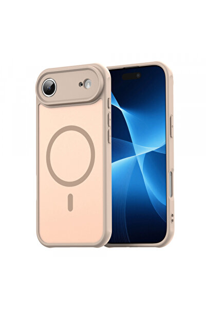 Apple Husa MagSafe pentru iPhone 17 Air, Techsuit, HaloFrost II, Aurie