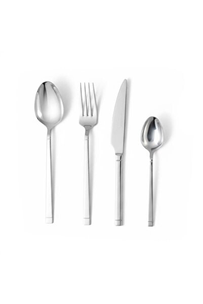 Serenk New York Edelstahl-Besteckset 24-teilig – Stilvolles Besteck für 6 Per...