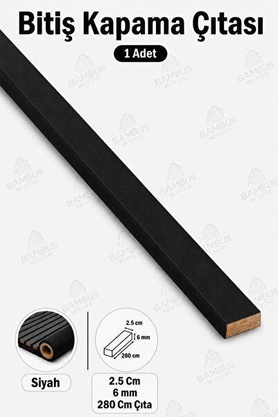 DETAYPOLİURETAN Akustik Duvar Paneli Bitiş Kapama Çıtası 2.5 Cm Tavan Kapama ...