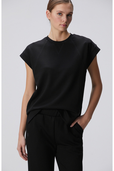 Network Siyah Sweatshirt