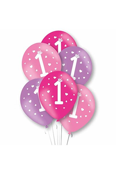 Generic Brand Baloane de Decor, Set 10 Baloane de Decor pentru Aniversare 1 A...