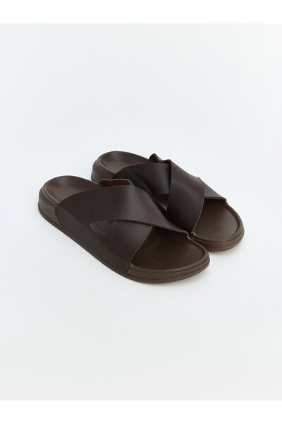 LC Waikiki Nevavm Men's Slippers with Cross Straps