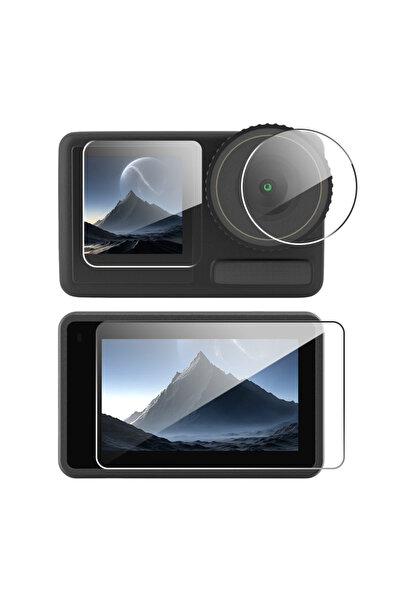 Choice For DJI Action 5Pro 1 Set(3pcs) 6in1 HD Screen Protector for DJI Osmo ...