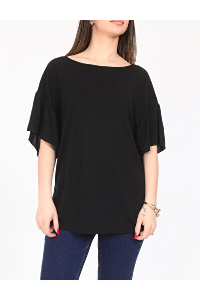 Evendi Tricou Oversize, Negru