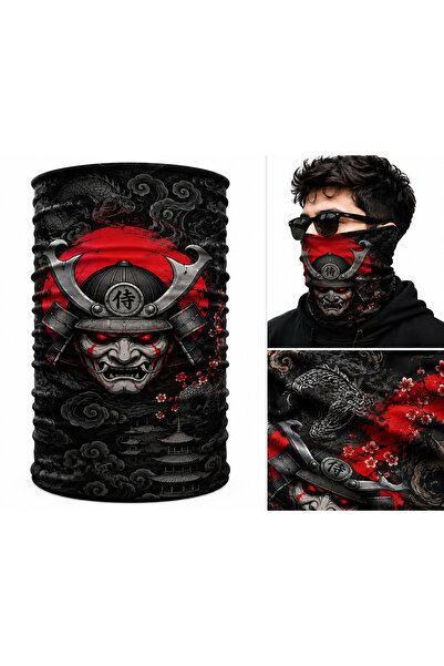 FG KONNİCHİWA SAMURAY Full Face Fit Awareness Mask Style Your Gamer Camouflag...