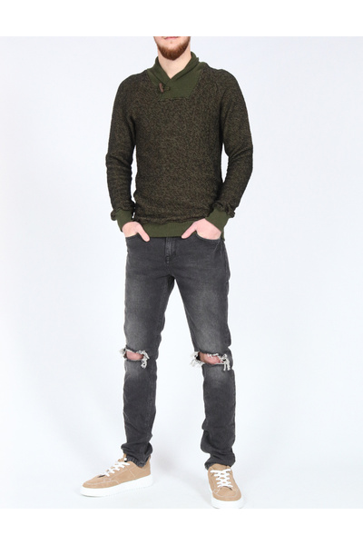 Evendi Bluza, Verde/Negru
