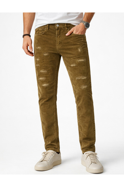 Evendi Pantaloni, kaki