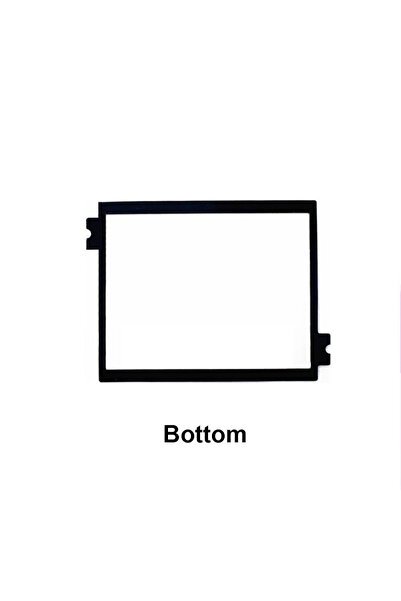 Choice bottom JCD 1piece Top & Bottom LCD Display Screen Dustproof Adhesive F...