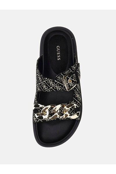 Guess Fatema Women's Linen Blended Slippers