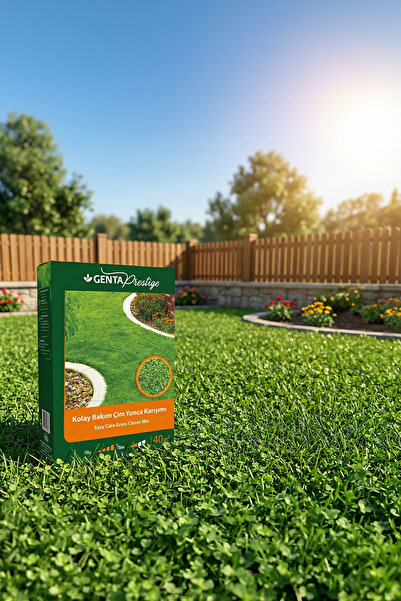 Genta Prestige Kolay Bakım Yonca Karışımı Çim Tohumu 1 Kg