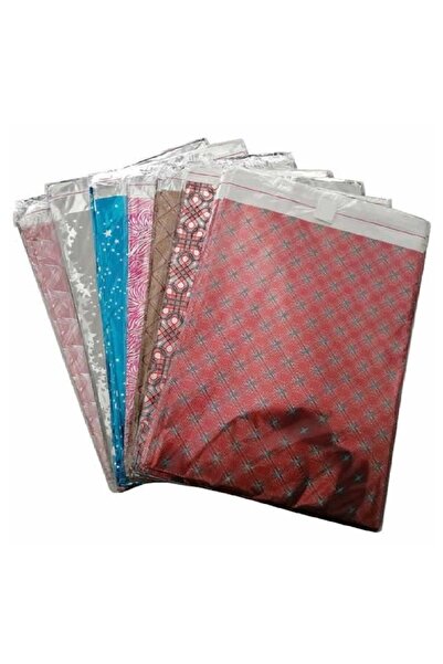 Buket Bayrakçılık حقيبة بوكيت BKT-802 بشريط معدني 11×12 سم منقوشة 100 قطعة