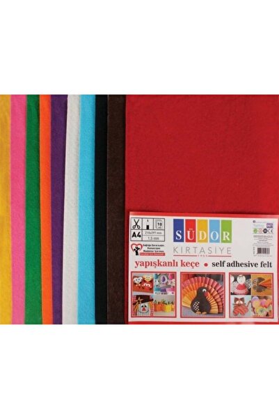 Erka Südor Felt A4 10 Colors Adhesive