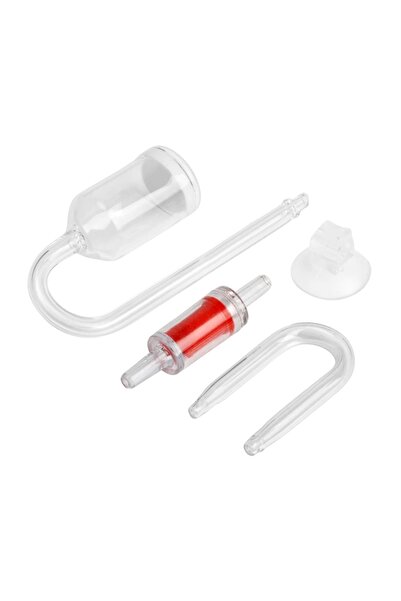 Choice Red 4pcs Set DIY CO2 Diffuser For Aquarium Glass Tank Bubble Reactor S...