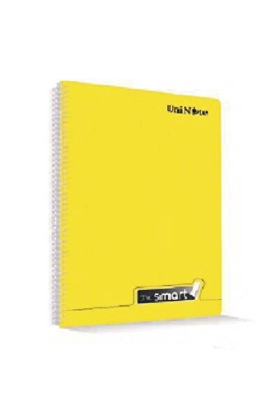 ÇINAR DEFTER دفتر ملاحظات A4 مربعات بغلاف بلاستيكي ذكي مع حلزون، 60 ورقة، عبو...