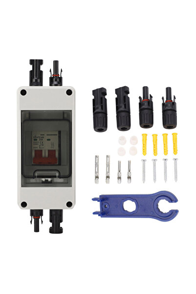 choice2 32A Solar Disconnect Switch Mini Circuit Breaker with IP65 Waterproof...