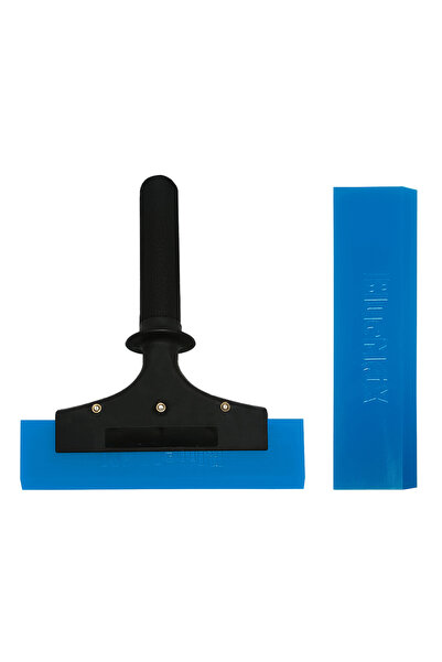Choice1 1 squeegee 1 blade 20cm wiper; car window film scraper with blue soft...
