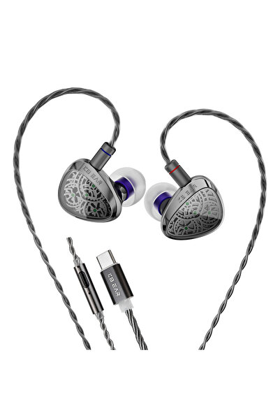 Choice4 black Type-C mic KBEAR TBX Tourbillon X IEMS In-Earphone Wired Headph...