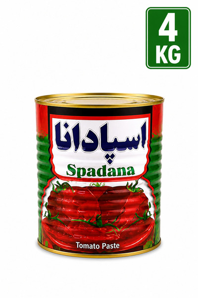 Spadanaa Spadana Orijinal İran Domates Salçası 4 KG Teneke