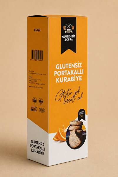 SOFRA GLUTENSİZ Glutensiz Portakallı Bisküvi 85 Gr