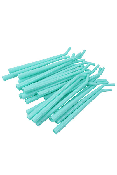 Choice Green 25pcs WELLCK Disposable Dental Suction Tips Saliva Ejector Denti...