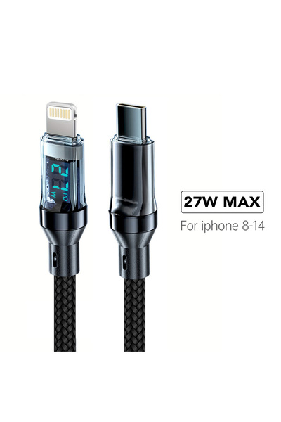 choice2 2M-6.6ft-78.7in TypeC to Lightning OOZCC PD 27W MAX Fast Charge Cable...