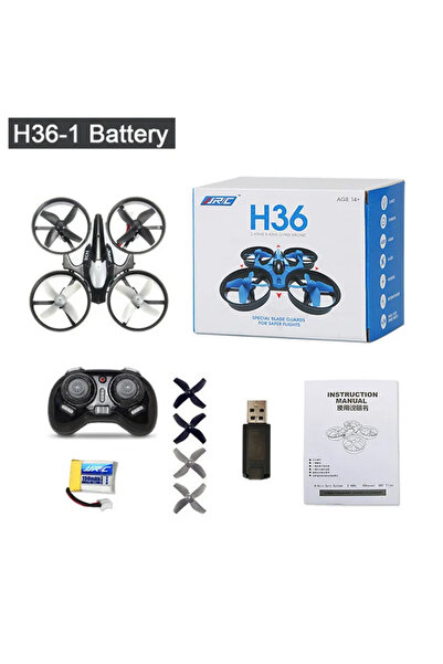 Choice1 H36-Grey JJRC H36 Mini Rc 2.4G Drone 6-axis Headless Mode Collision A...