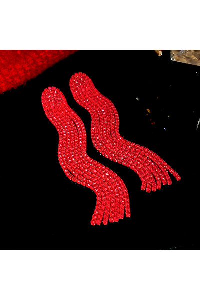 Choice HE18598-3 Irregular Long Tassel Earrings for Women Creative High Sense...