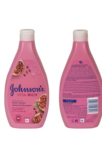 Johnson & Johnson Johnson's Body Wash with Pomegranate Flower Extract - 400ml