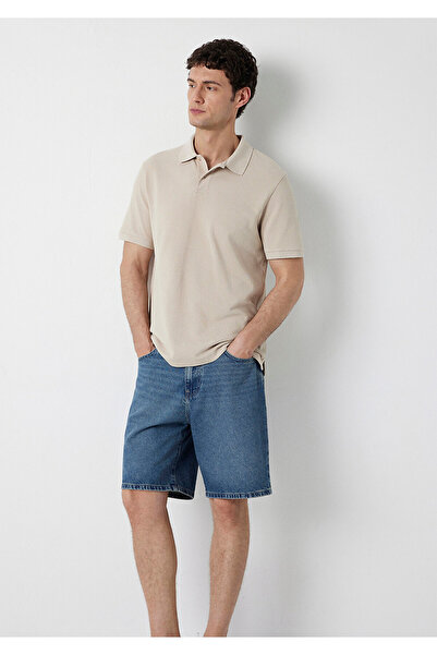 Mavi Beige Polo T-Shirt Regular Fit / Normal Cut 0613491-70319