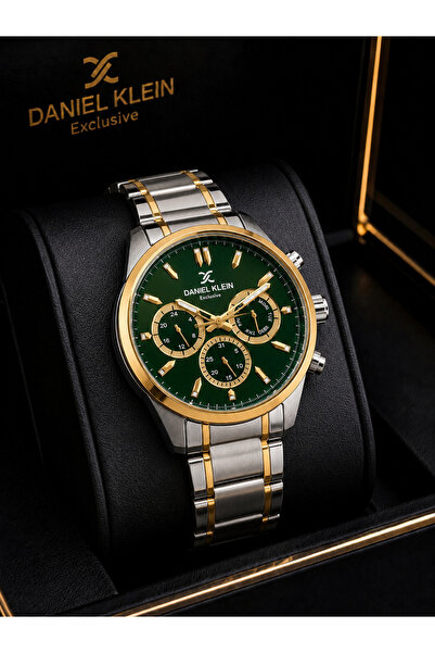 Daniel Klein Çelik Kordon Rolex Kasa+Takvim 3 Atm Suya Dayanıklı Erkek Kol Sa...