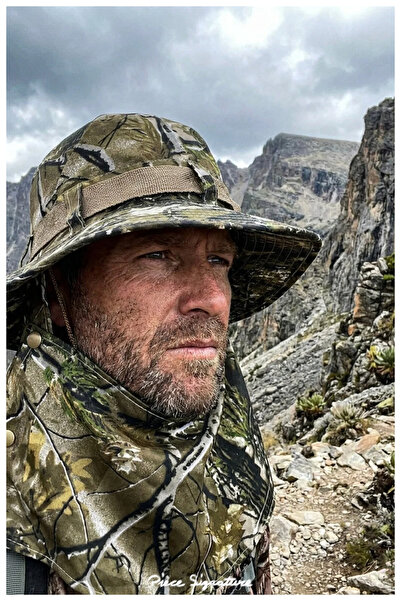 PIECE SIGNATURE Camouflage Patterned Safari Hat - Outdoor Fishing and Hunting...