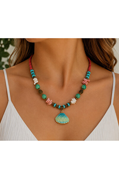 Generic Brand Natural Stone Detailed Design NECKLACE