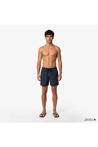 Quiksilver Everyday Solid Volley 15 Men's Navy Blue Swim Shorts