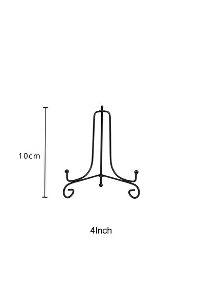 Choice 4Inch 1pc Black Iron DIY Craft Bracket Book Holder Photo Pedestal Bowl...