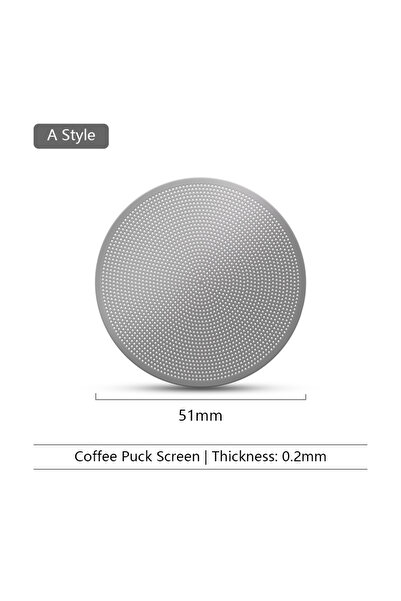 Choice 51mm 0.2mm Espresso Coffee Puck Screen 0.2mm Espresso Filter Holder 51...