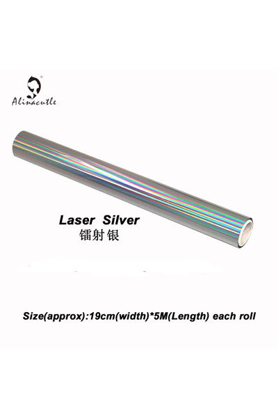 Choice19 Laser Silver 5M(Length)X19CM(Width) Toner Reactive Foil Film,PVC Tub...