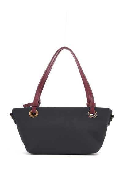 U.S. Polo Assn. Navy Blue-Claret Red Women's Shoulder Bag Us26273