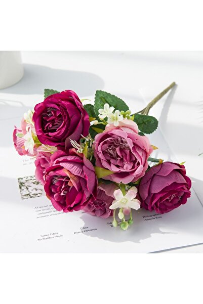 Choice12 1pc (Rose Red) Artificial Flower Home Room Decoration Accessories We...
