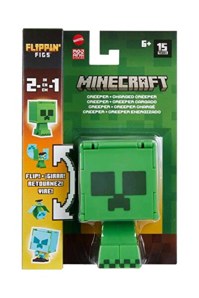 mattel Minecraft Flipping' Figs 2in1 Dönüşen Figür HTL43 - Creeper Ve Charged...